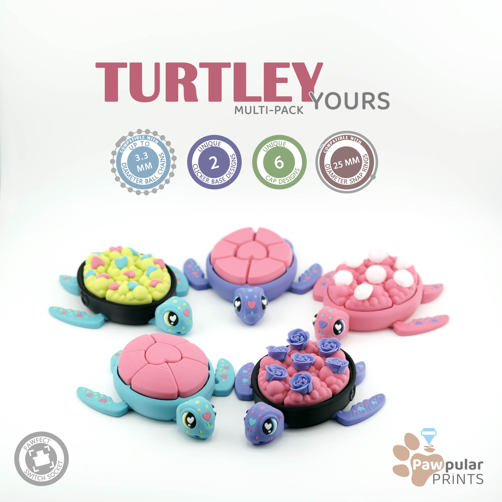 Turtley Yours Multi-Pack 🐢🧪💖