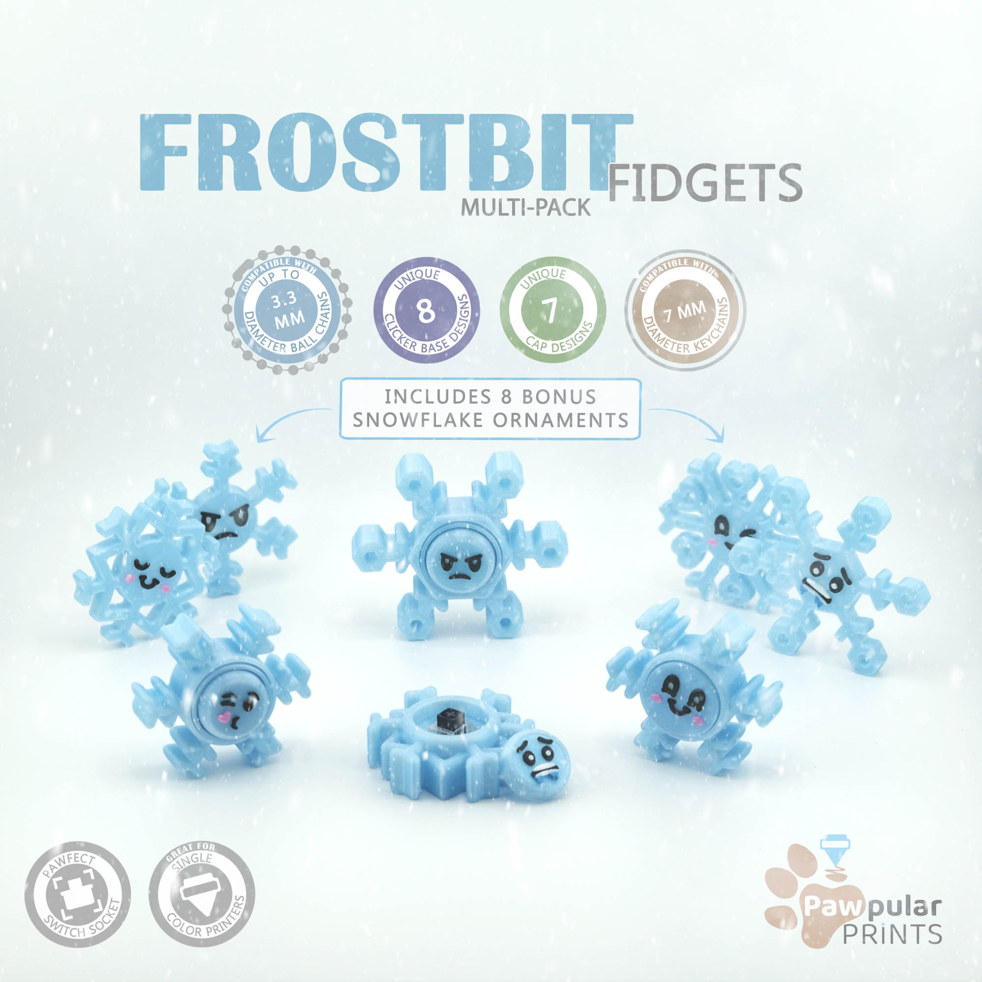 Frostbit Fidgets Multi-Pack ❄️🥶🌨️