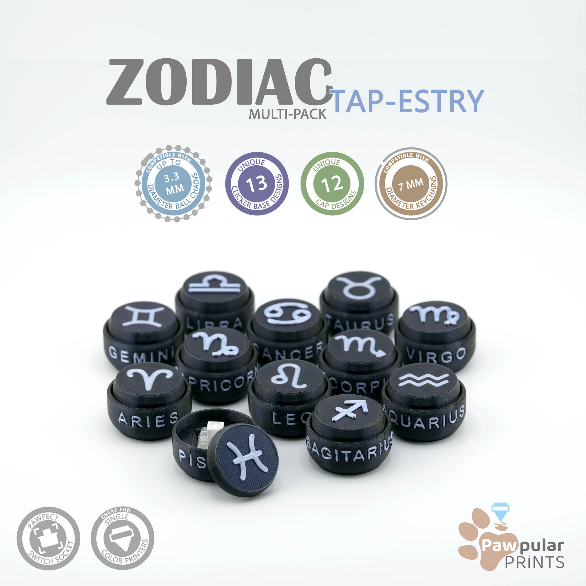 Zodiac Tap-estry Multi-Pack ✨