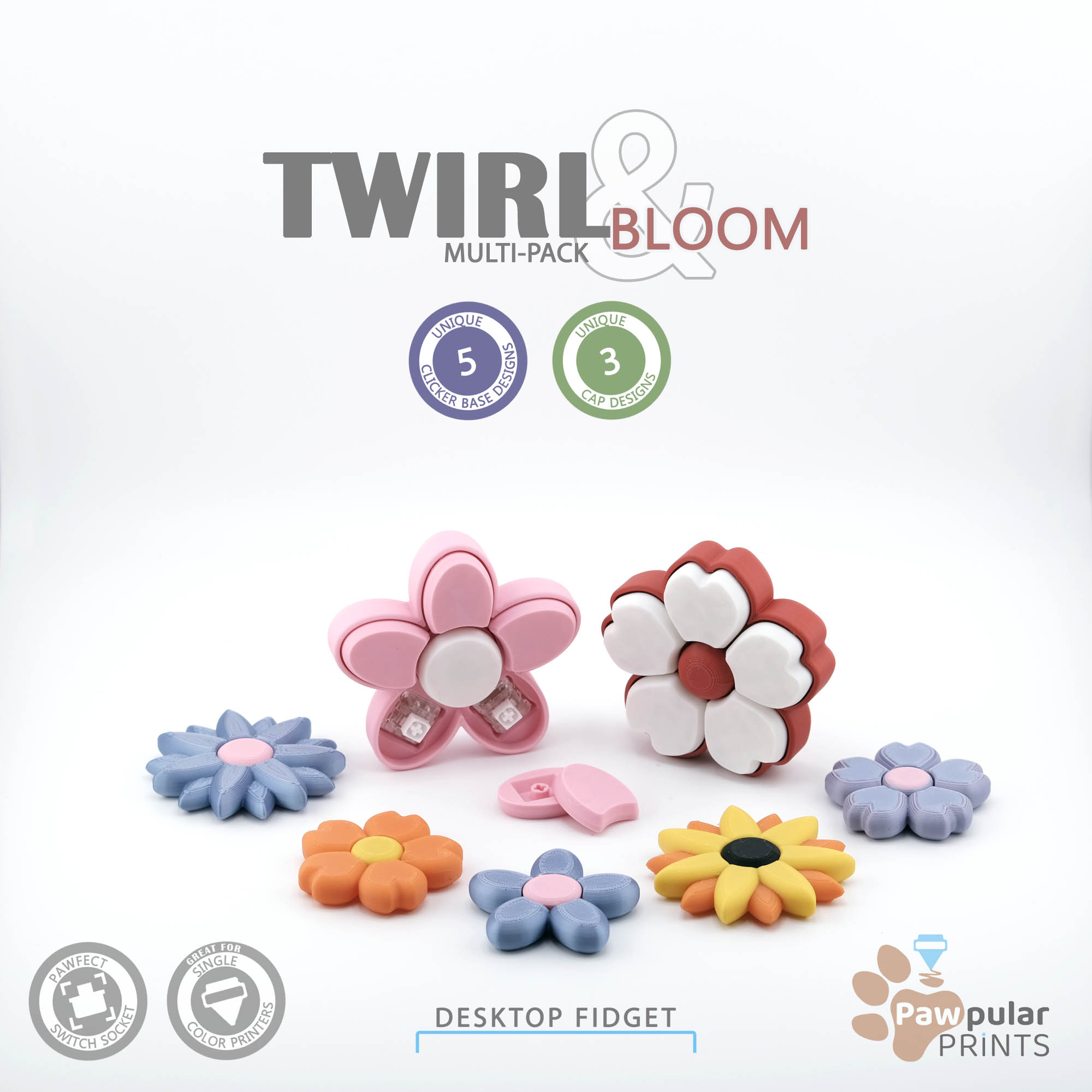 Twirl &amp; Bloom!🌼🌸🌻