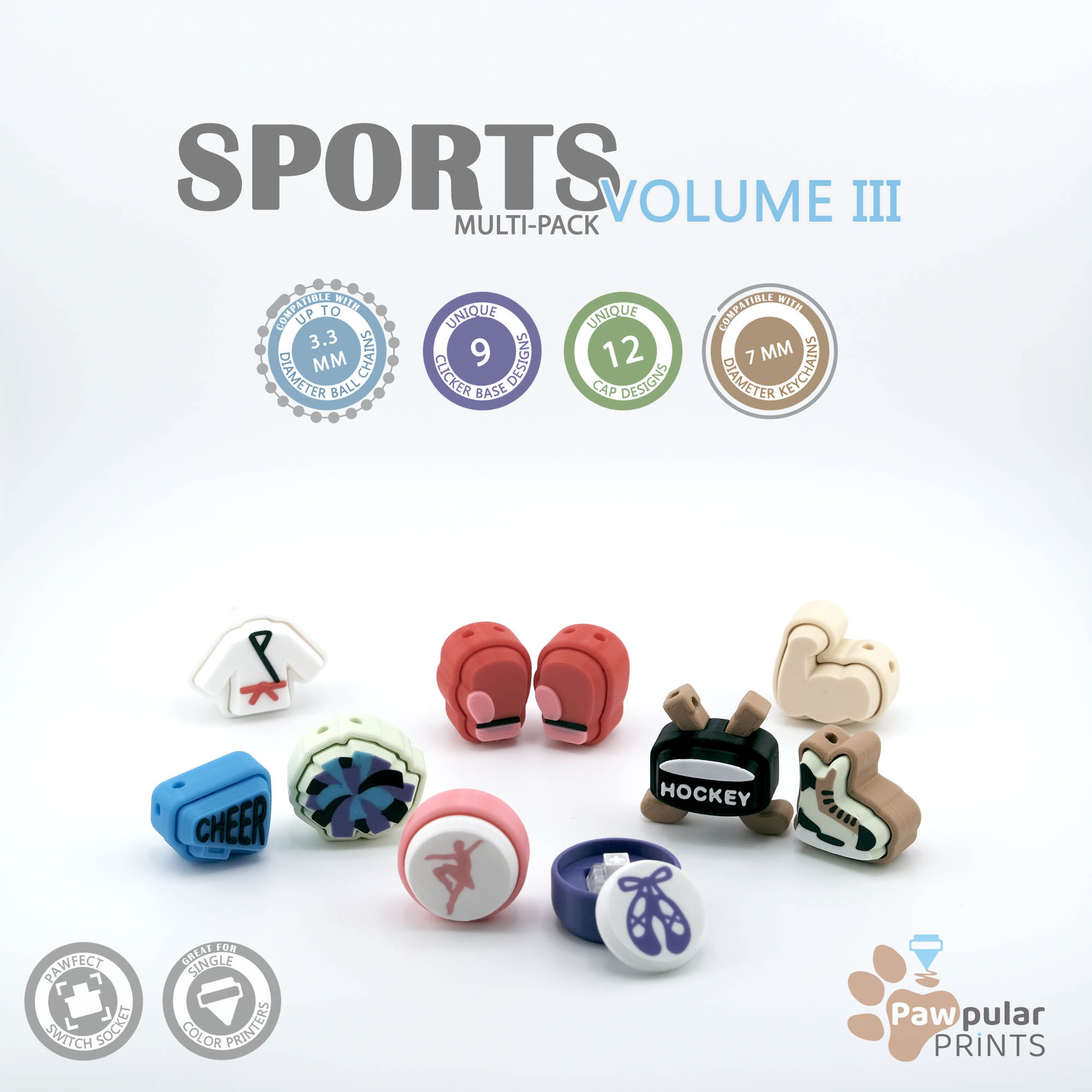 Sports Pack 3 Multi-Pack 🎉🏒🏋️⛸️🩰