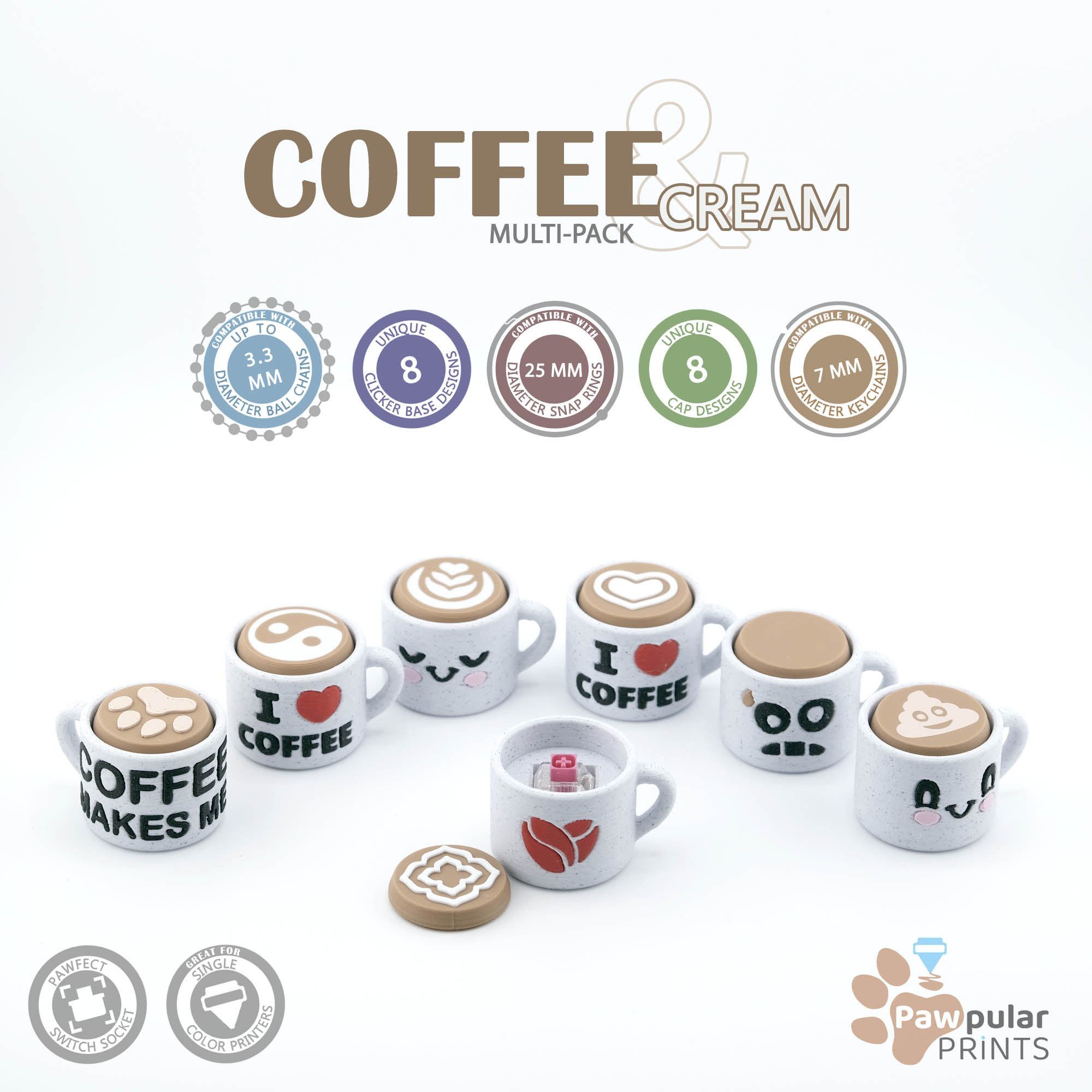 Coffee &amp; Cream Multi-Pack ☕❤️💩