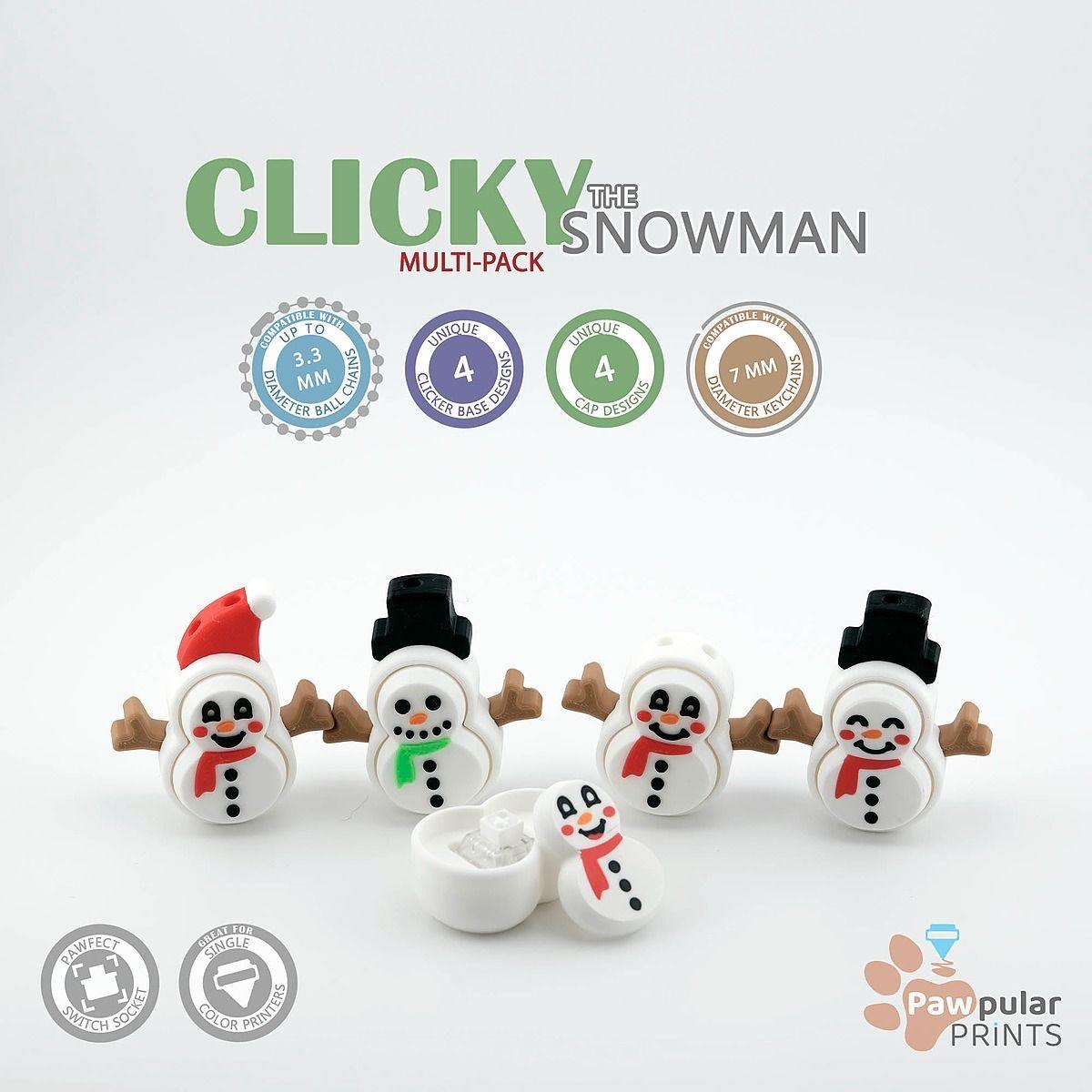 Clicky the Snowman☃️⛄