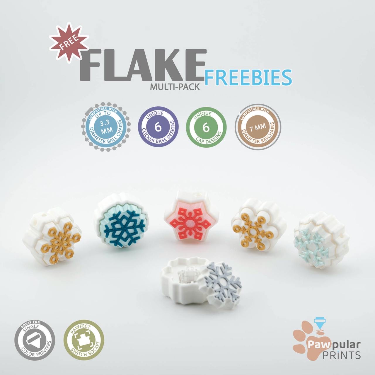 Flake FREEBIES Multi-Pack! ❄️