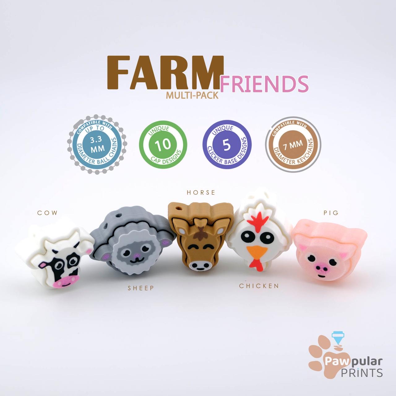 Farm Friends 🐮🐷🐴🐔🐑