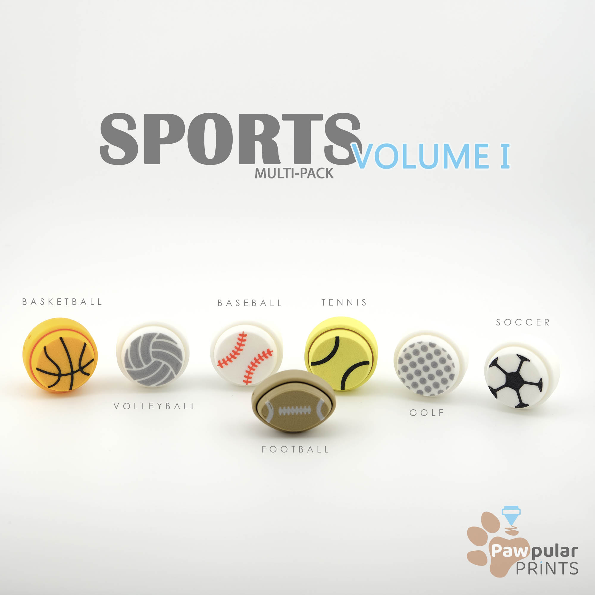 Sports Volume 1 ⚽🏀⚾🏉🎱🏐