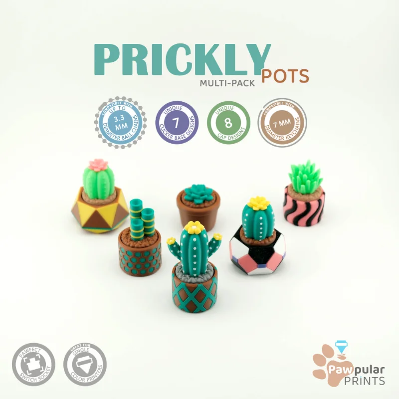 Prickly Pots Multi-Pack🌵🌼🎍